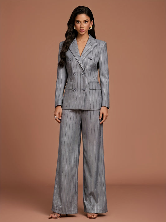 Women's formal casual suit hot diamond senior long sleeve suit