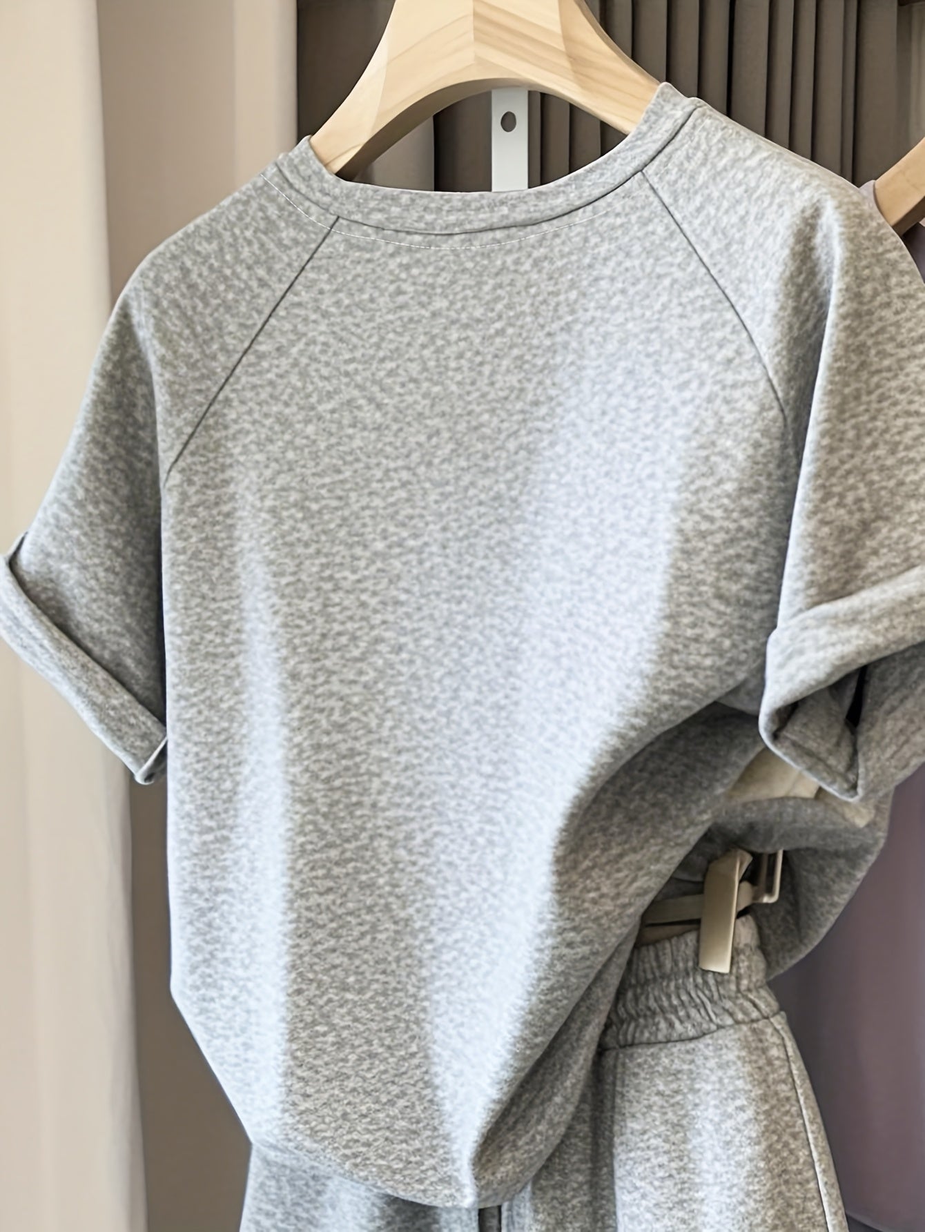 2025 Summer New Women's swear Set Short Sleeve Top+Shorts Set