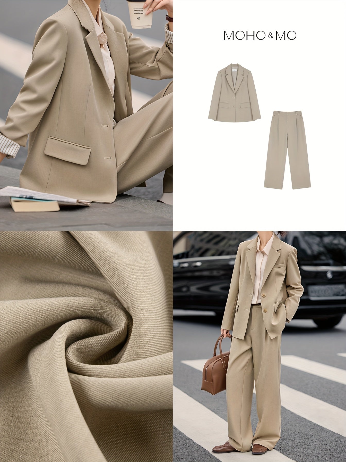 One-piece Suit Early Spring New Commuter Versatile Elegant Contrast Color Striped Splicing Commuter Suit Holiday Daily Commuter Style