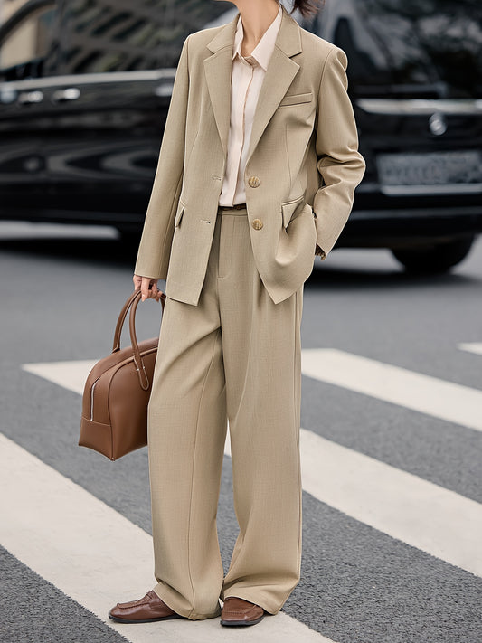 One-piece Suit Early Spring New Commuter Versatile Elegant Contrast Color Striped Splicing Commuter Suit Holiday Daily Commuter Style